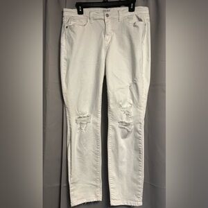 Judy Blue Women's White Skinny Jeans